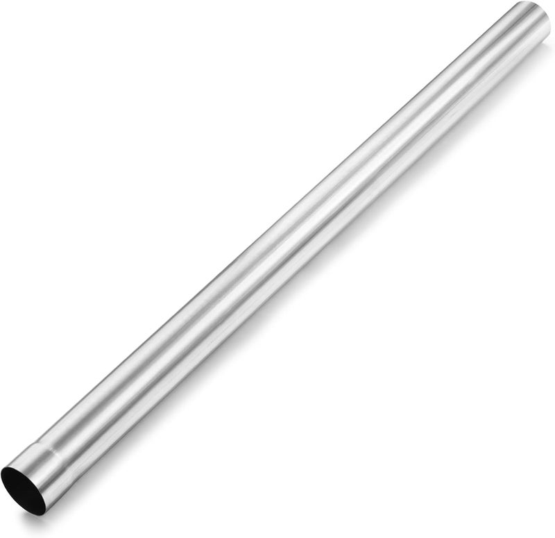 LCGP 2" Custom Mandrel Straight Exhaust Pipe, 48" Long, Made of High Quality Stainless Steel Fit 2 Inch Exhaust System - Image 1